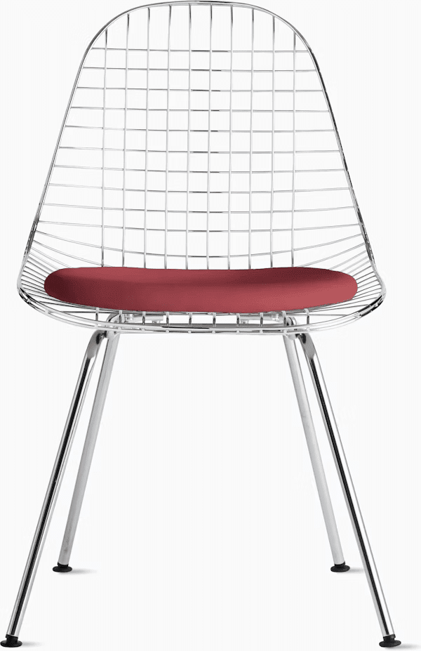 Eames Wire Chair with Bikini Pad Side/Dining herman miller 