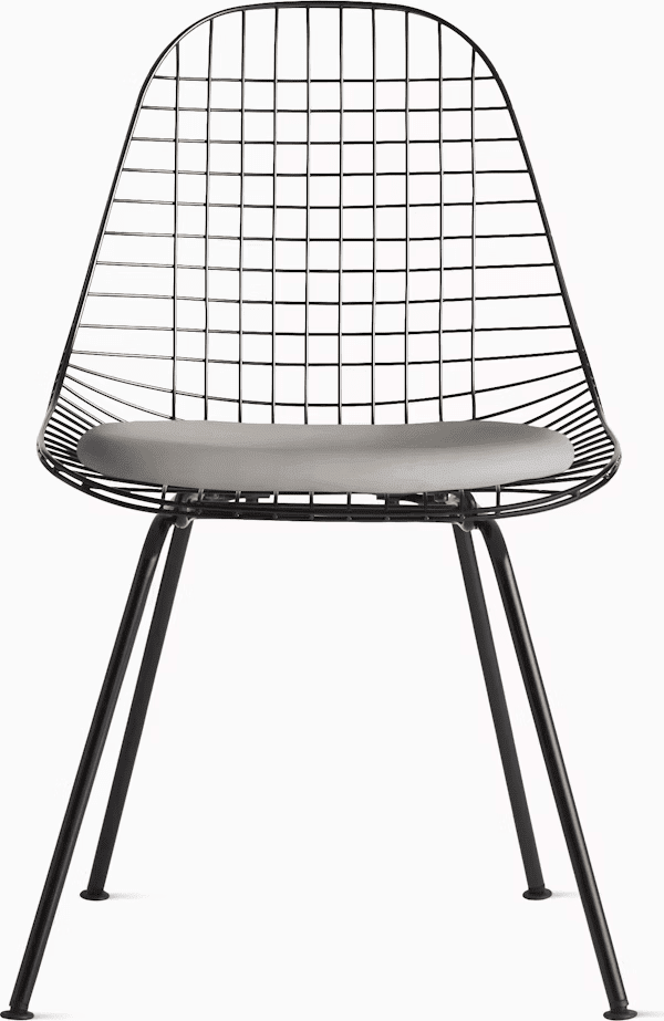 Eames Wire Chair with Bikini Pad Side/Dining herman miller 