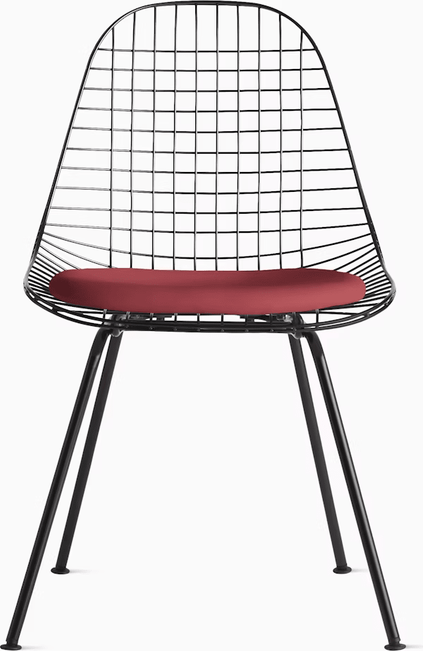 Eames Wire Chair with Bikini Pad Side/Dining herman miller 