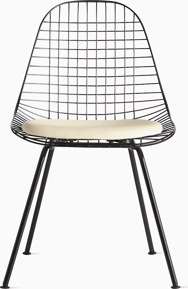 Eames Wire Chair with Bikini Pad Side/Dining herman miller 