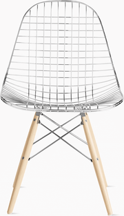 Eames Wire Chair with Bikini Pad Side/Dining herman miller 