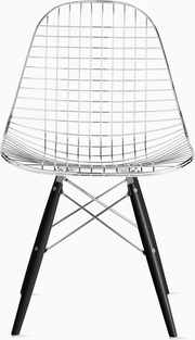 Eames Wire Chair with Bikini Pad Side/Dining herman miller 