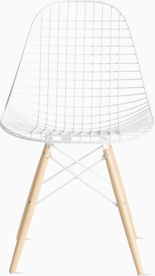 Eames Wire Chair with Bikini Pad Side/Dining herman miller 