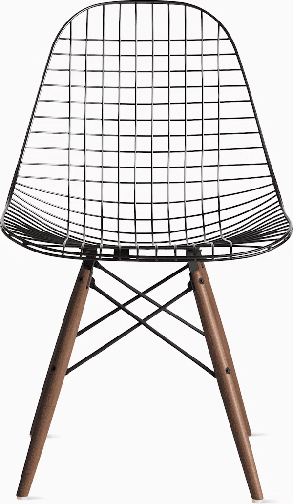 Eames Wire Chair with Bikini Pad Side/Dining herman miller 