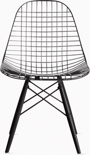 Eames Wire Chair with Bikini Pad Side/Dining herman miller 