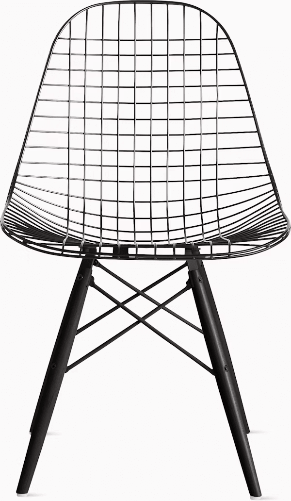 Eames Wire Chair with Bikini Pad Side/Dining herman miller 