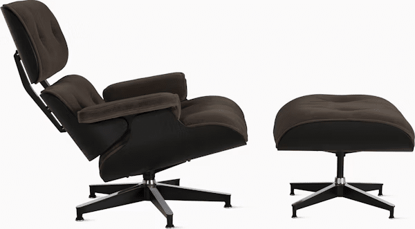 Eames Lounge Chair and Ottoman, Ebony lounge chair herman miller 
