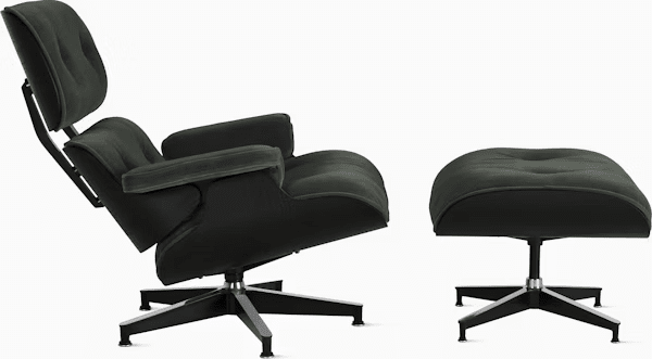 Eames Lounge Chair and Ottoman, Ebony lounge chair herman miller 