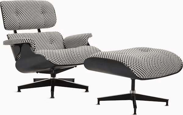 Eames Lounge Chair and Ottoman, Ebony lounge chair herman miller 