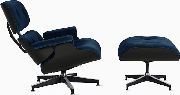 Eames Lounge Chair and Ottoman, Ebony lounge chair herman miller 