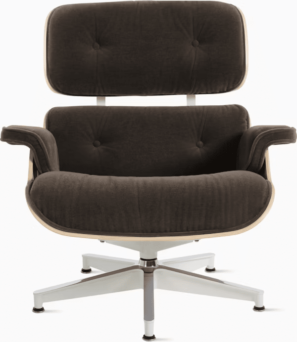 Eames Lounge Chair in White Ash lounge chair herman miller 