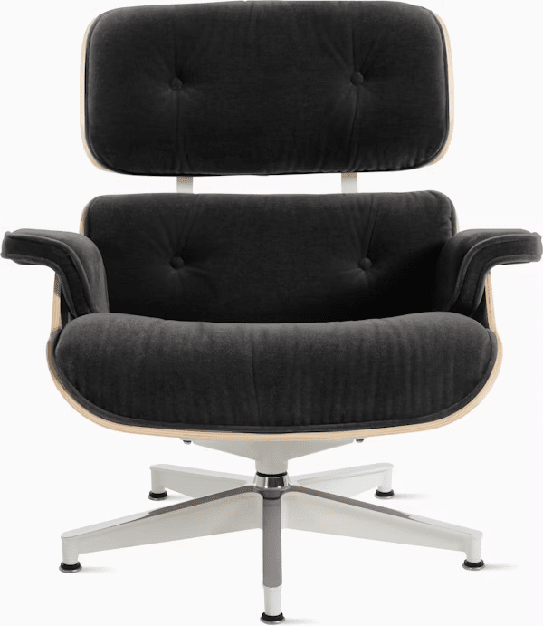 Eames Lounge Chair in White Ash lounge chair herman miller 