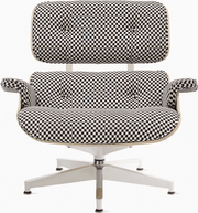 Eames Lounge Chair in White Ash lounge chair herman miller 