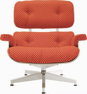 Eames Lounge Chair in White Ash lounge chair herman miller 
