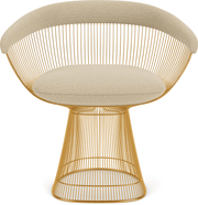 Platner Arm Chair - Gold Side/Dining Knoll 