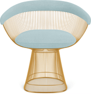 Platner Arm Chair - Gold Side/Dining Knoll 