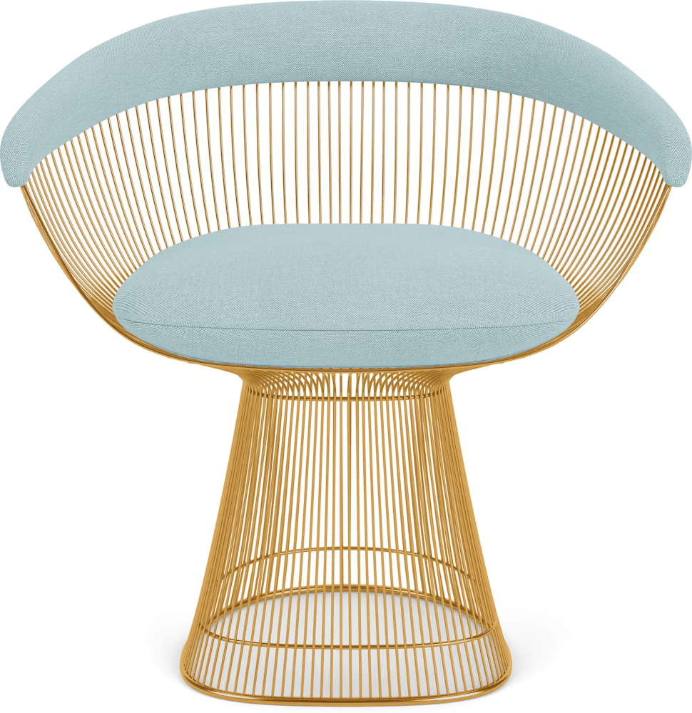 Platner Arm Chair - Gold Side/Dining Knoll 