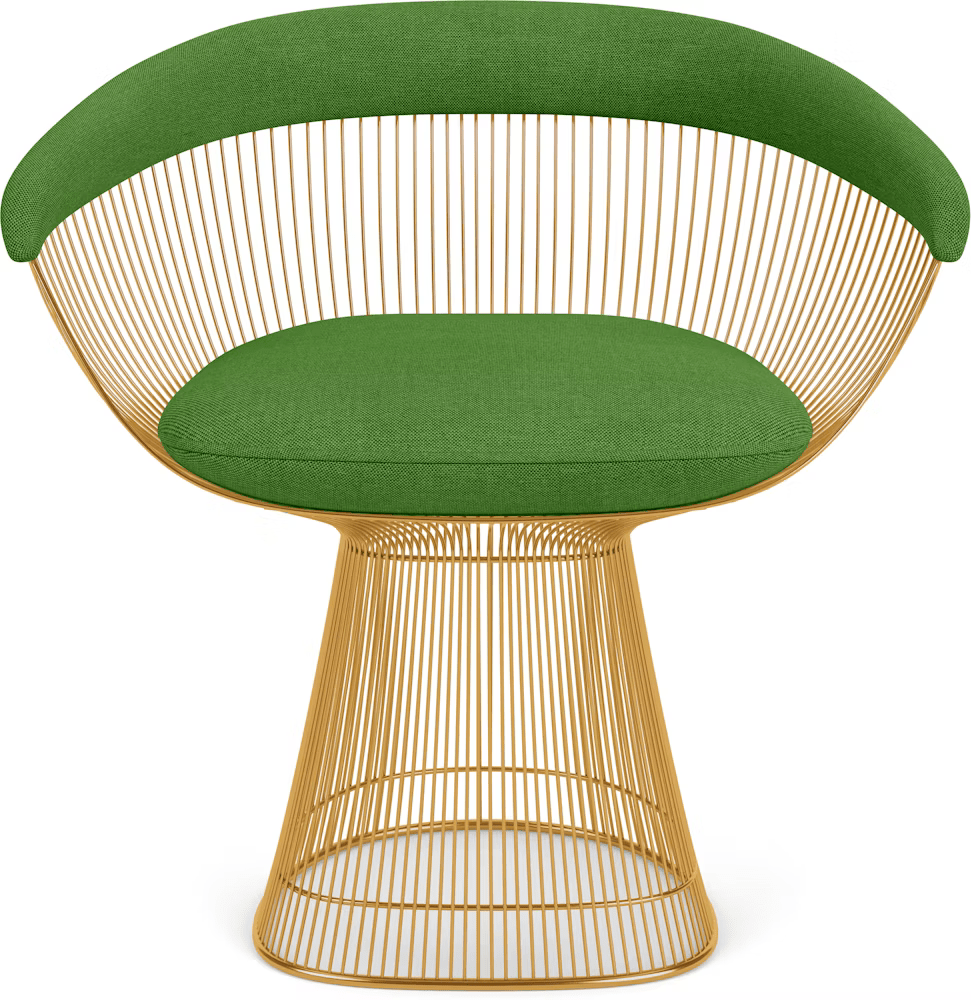 Platner Arm Chair - Gold Side/Dining Knoll 