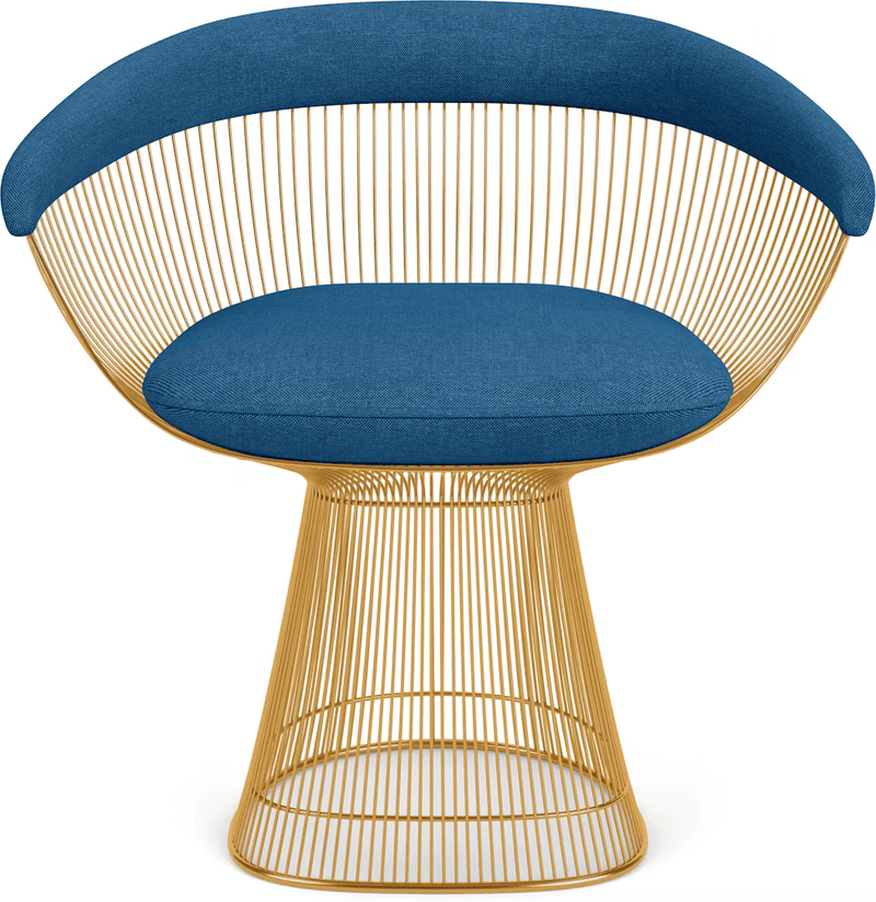 Platner Arm Chair - Gold Side/Dining Knoll 