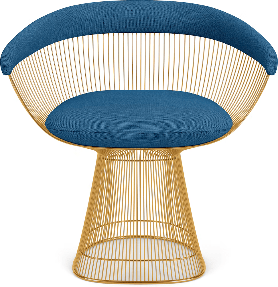 Platner Arm Chair - Gold Side/Dining Knoll 