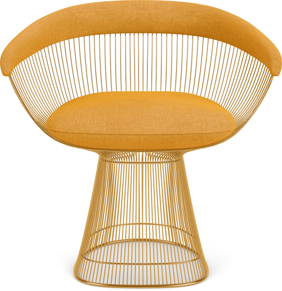 Platner Arm Chair - Gold Side/Dining Knoll 