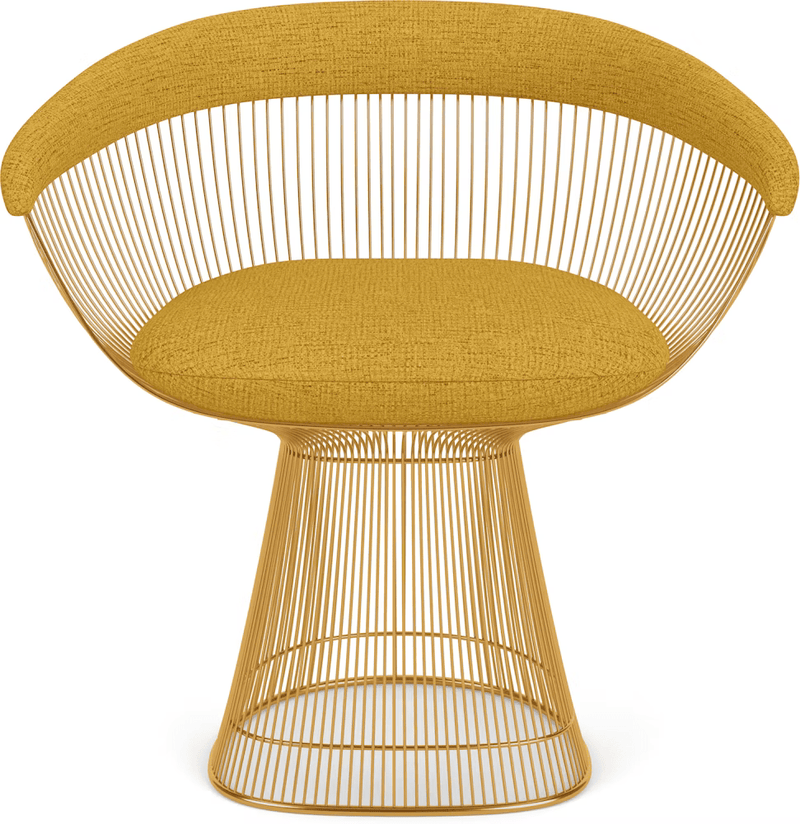 Platner Arm Chair - Gold Side/Dining Knoll 