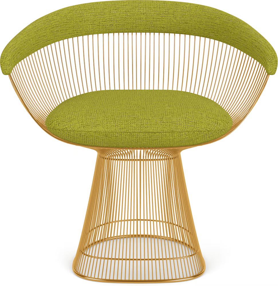 Platner Arm Chair - Gold Side/Dining Knoll 