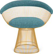 Platner Arm Chair - Gold Side/Dining Knoll 