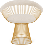 Platner Arm Chair - Gold Side/Dining Knoll 