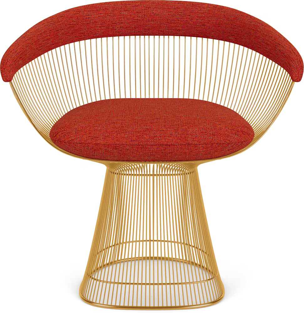 Platner Arm Chair - Gold Side/Dining Knoll 