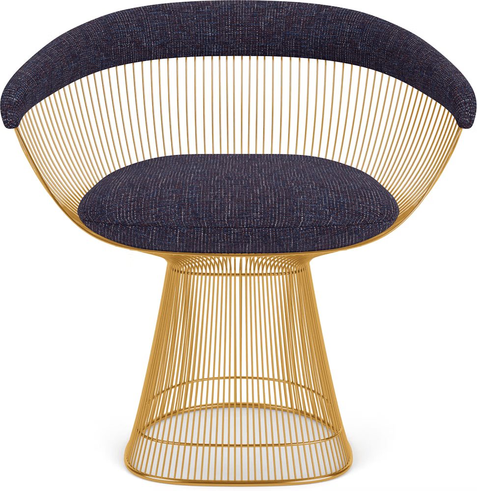 Platner Arm Chair - Gold Side/Dining Knoll 