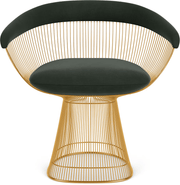 Platner Arm Chair - Gold Side/Dining Knoll 