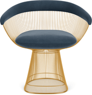 Platner Arm Chair - Gold Side/Dining Knoll 