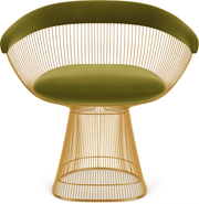 Platner Arm Chair - Gold Side/Dining Knoll 