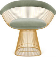 Platner Arm Chair - Gold Side/Dining Knoll 
