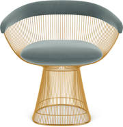 Platner Arm Chair - Gold Side/Dining Knoll 