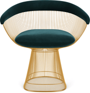 Platner Arm Chair - Gold Side/Dining Knoll 