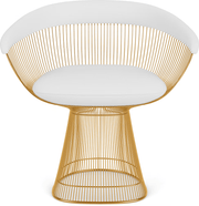 Platner Arm Chair - Gold Side/Dining Knoll 