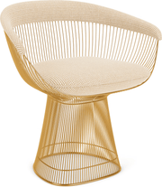 Platner Arm Chair - Gold Side/Dining Knoll 