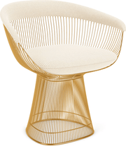 Platner Arm Chair - Gold Side/Dining Knoll 