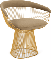 Platner Arm Chair - Gold Side/Dining Knoll 