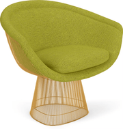 Platner Lounge Chair - Gold lounge chair Knoll 