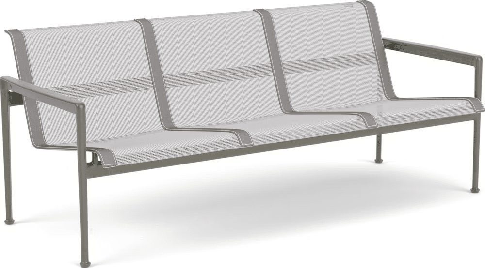 1966 Three Seat Lounge Chair With Arms Outdoors Knoll 