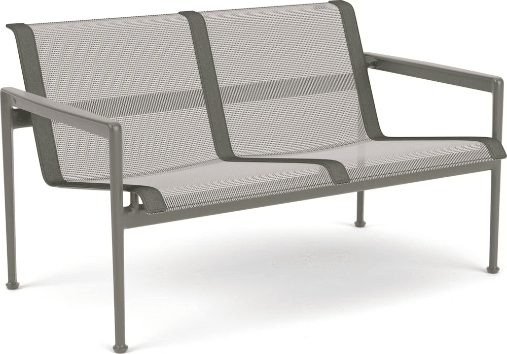 1966 Two Seat Lounge chair with Arms Outdoors Knoll 