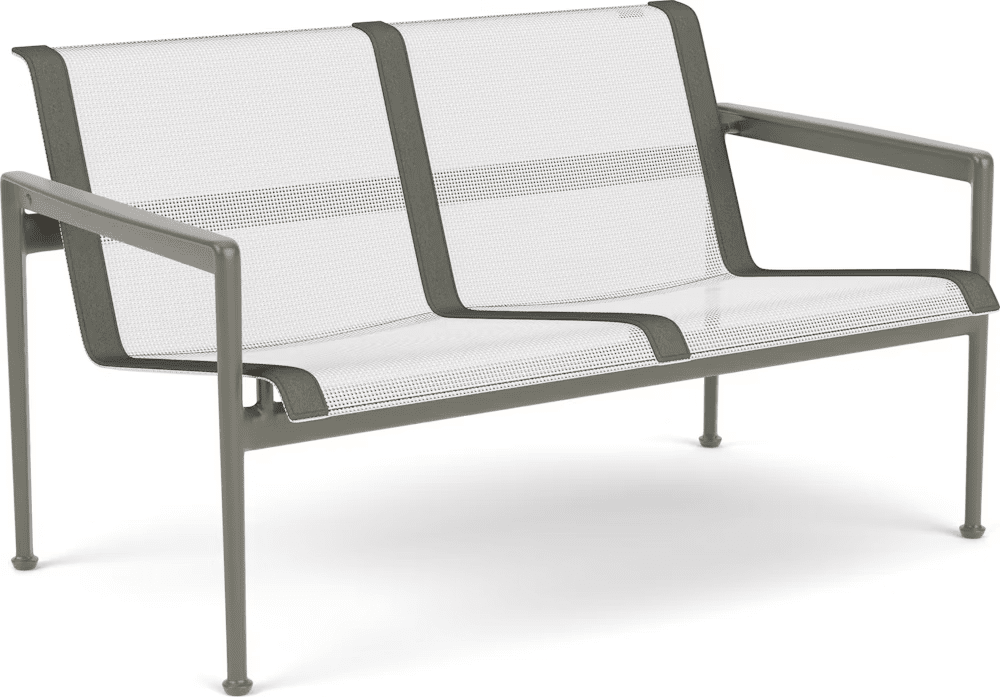 1966 Two Seat Lounge chair with Arms Outdoors Knoll 