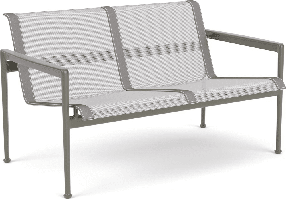 1966 Two Seat Lounge chair with Arms Outdoors Knoll 