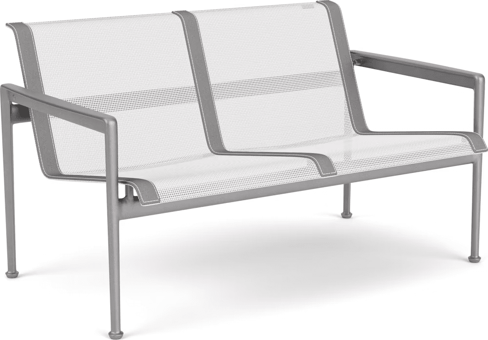 1966 Two Seat Lounge chair with Arms Outdoors Knoll 