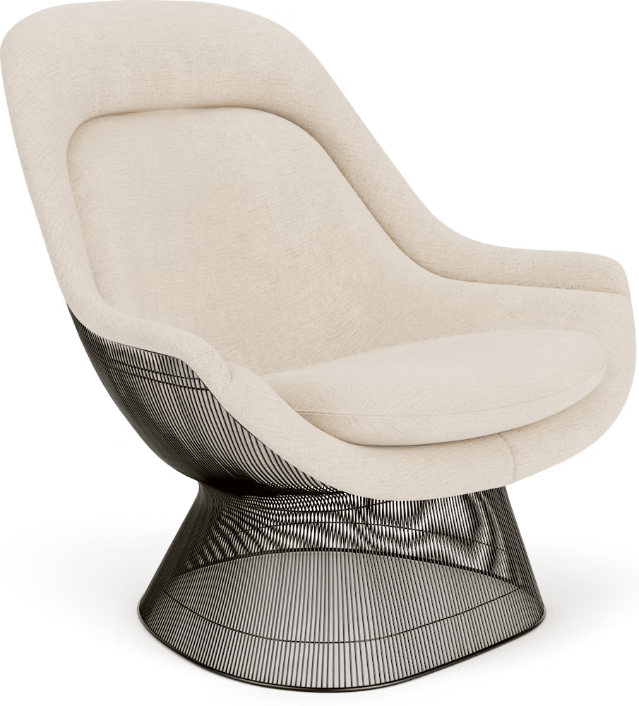 Platner Metallic Bronze Easy Chair lounge chair Knoll 