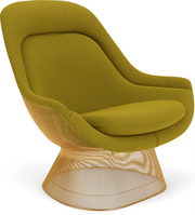 Platner Gold Plated Easy Chair lounge chair Knoll 