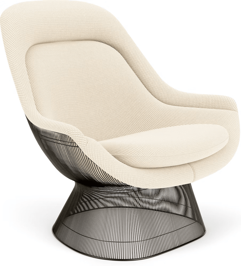 Platner Metallic Bronze Easy Chair lounge chair Knoll 